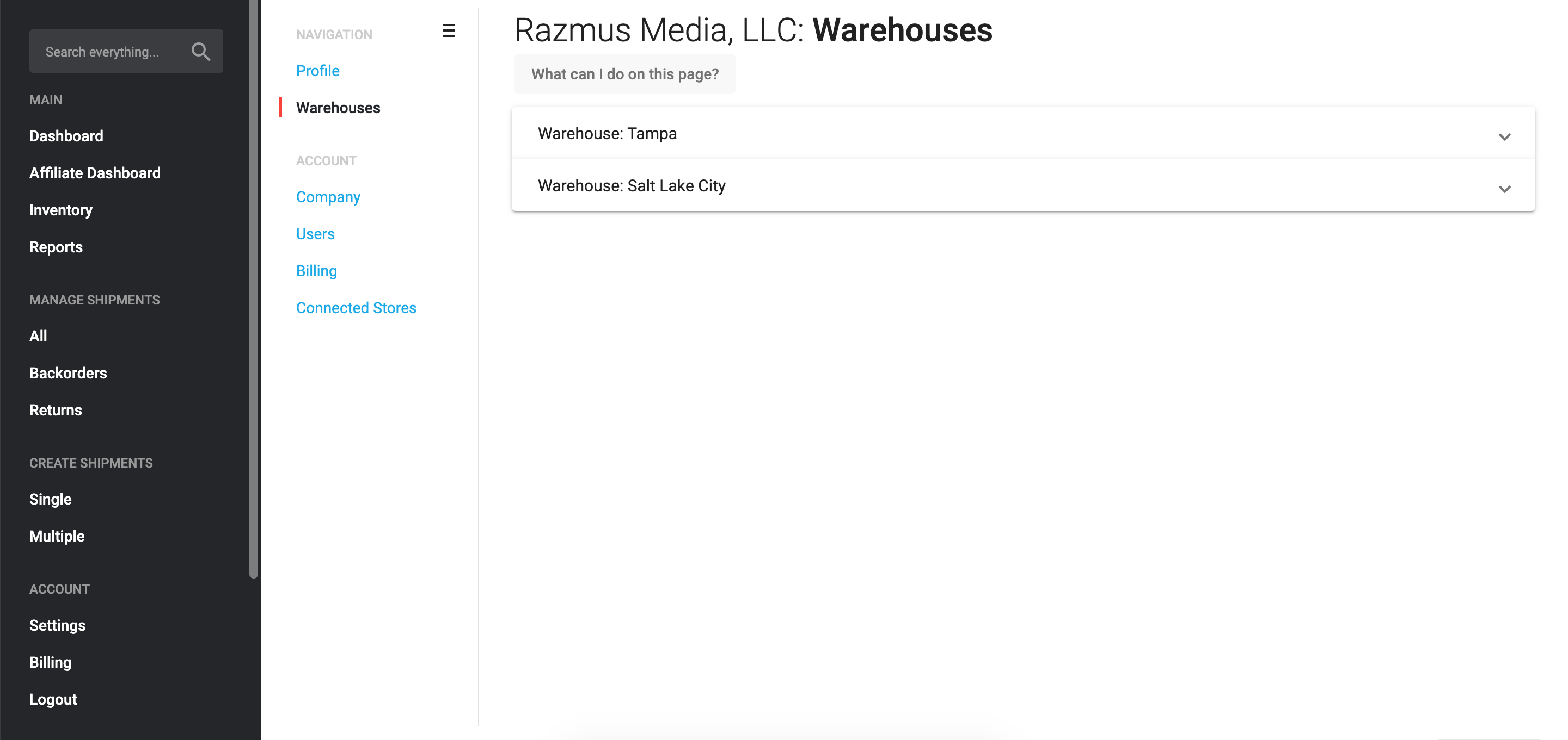 gfs-warehouses-overview